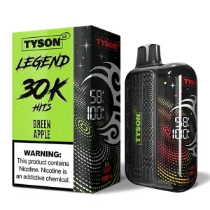 Tyson 2.0 Legend - 30,000 Puffs - Green Apple